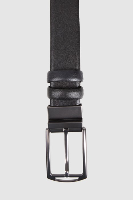 ремень из кожи от бренда kanzler вид слева