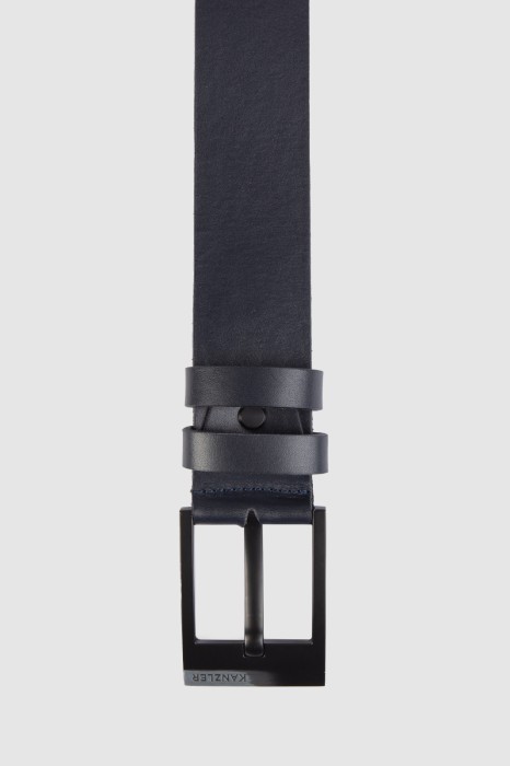 ремень из натуральной кожи от бренда kanzler вид слева