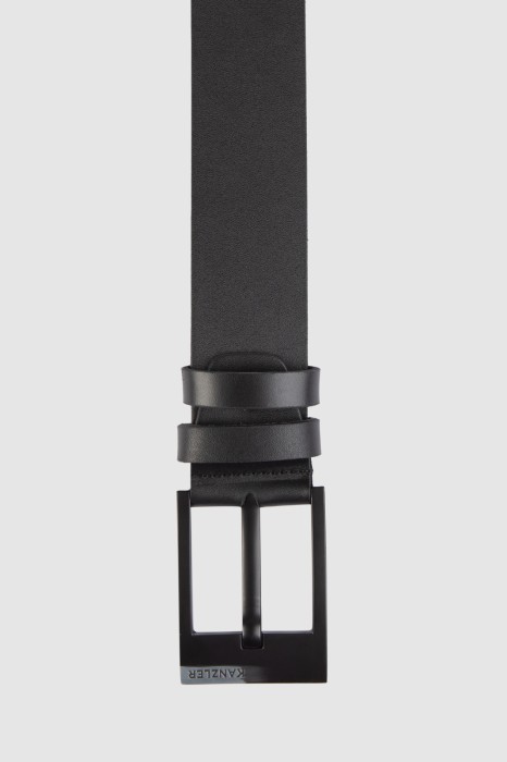 ремень из натуральной кожи от бренда kanzler вид слева