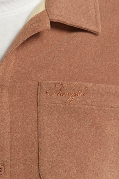 рубашка домашняя от бренда kanzler вид слева