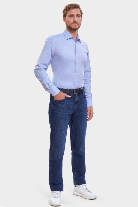 рубашка из хлопка по цене 5990 руб вид справа