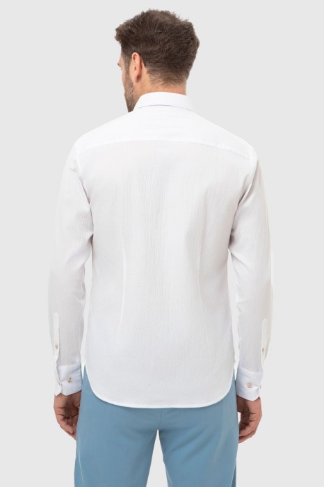 рубашка из хлопка из россии вид сбоку