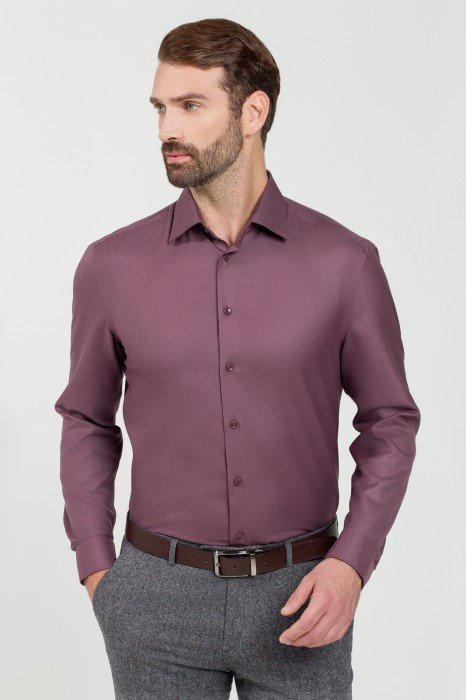 рубашка из смесовой шерсти с возможностью машинной стирки фотография