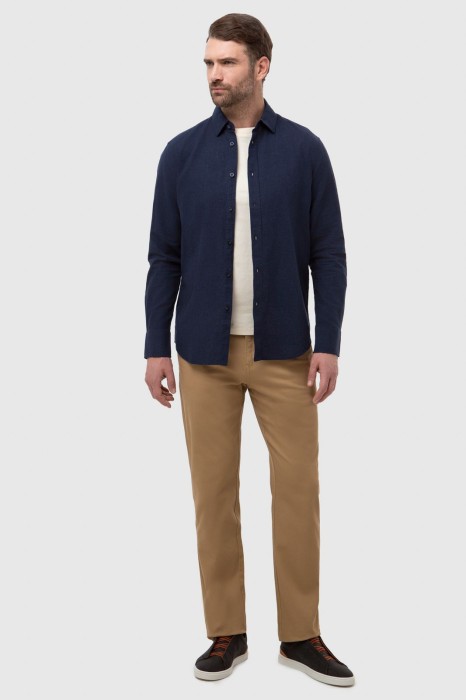 Товар синего цвета с внутренней стороны