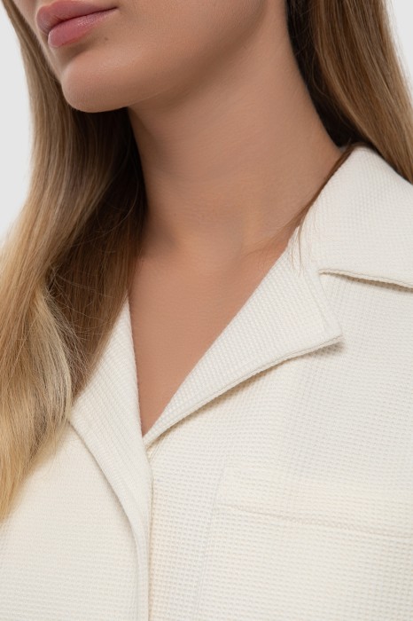 рубашка пижамная от бренда kanzler вид слева