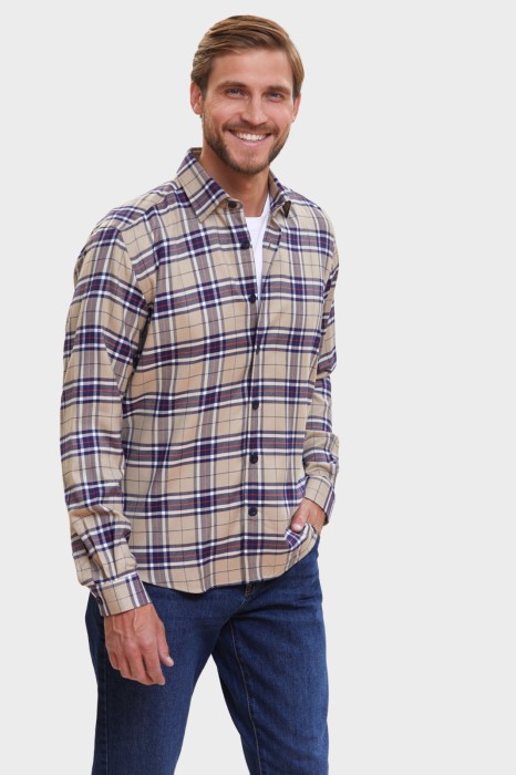 рубашка в клетку фотография