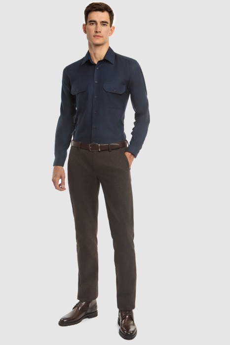 Товар синего цвета с внутренней стороны