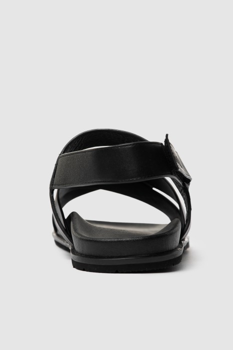 сандалии из натуральной кожи по цене 7990 руб вид справа