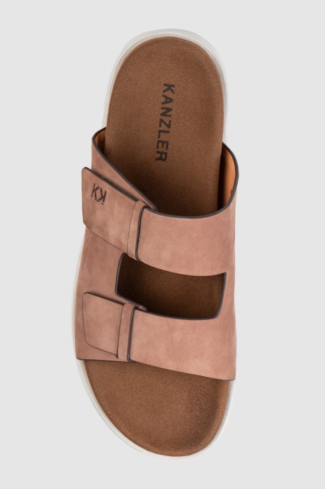 сандалии из натуральной кожи от бренда kanzler вид слева