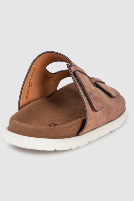 сандалии из натуральной кожи из россии вид сбоку