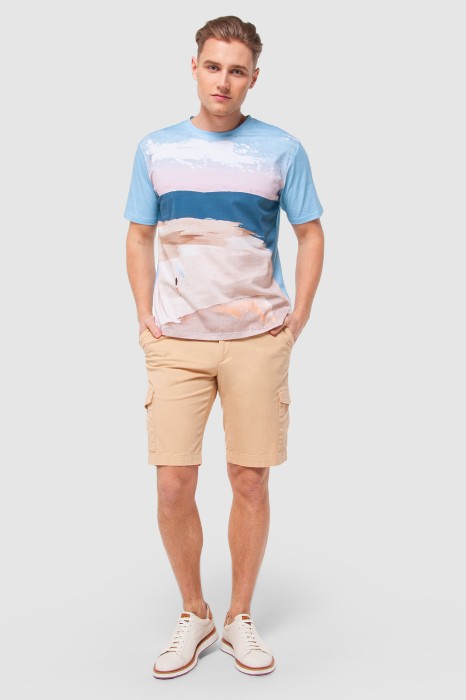 шорты из хлопка по цене 3990 руб вид справа