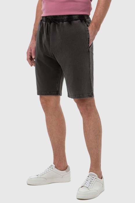 шорты из хлопка из россии вид сбоку