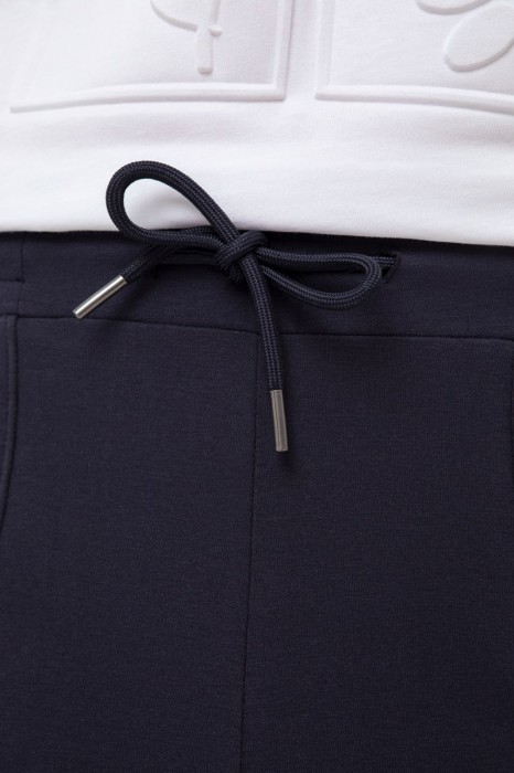 шорты спортивные из хлопка от бренда kanzler вид слева