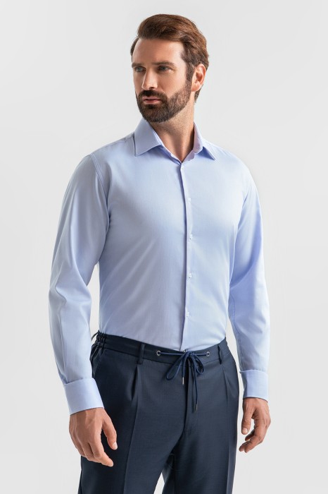 сорочка из австрийской хлопковой ткани getzner фотография