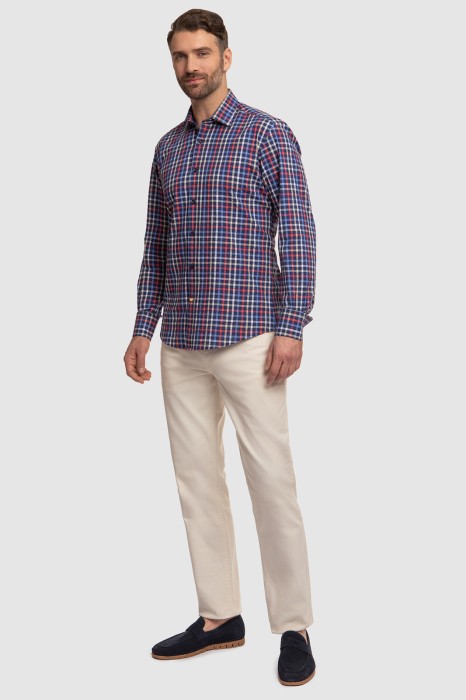 сорочка из австрийской хлопковой ткани getzner из россии вид сбоку