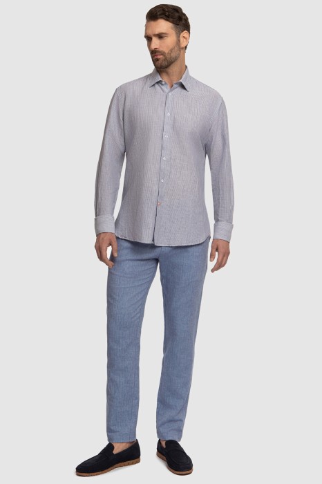 сорочка из австрийской ткани getzner из россии вид сбоку