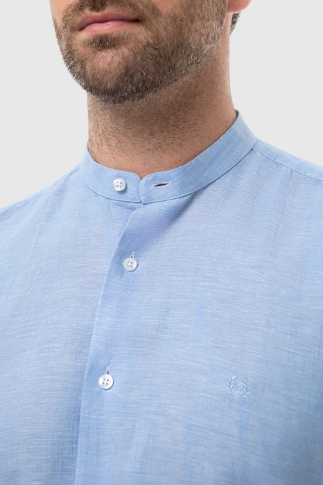 сорочка из австрийской ткани getzner от бренда kanzler вид слева