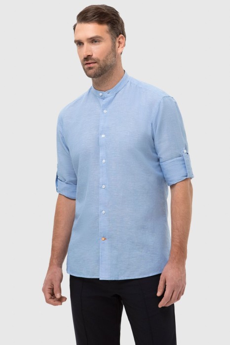 Товар голубого цвета с внутренней стороны