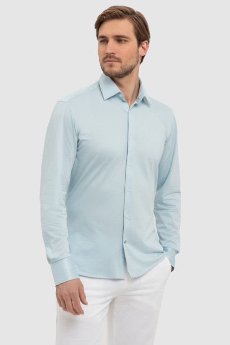 сорочка из эластичной ткани из россии вид сбоку