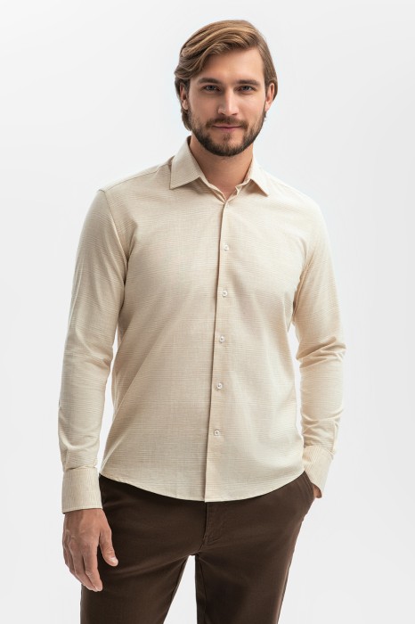 сорочка из хлопка и льна фотография