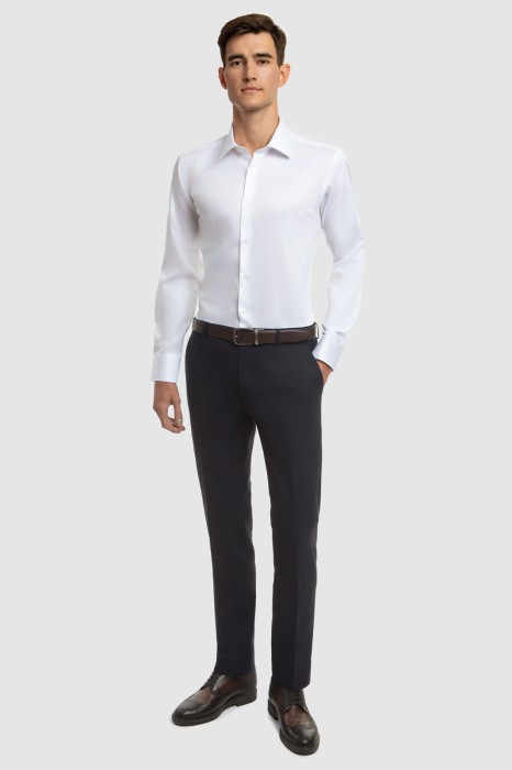 сорочка из хлопка, легкая в уходе из россии вид сбоку