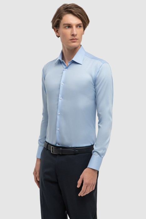 сорочка из хлопка, легкая в уходе по цене 5990 руб вид справа