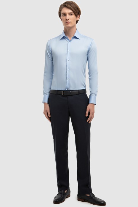 сорочка из хлопка, легкая в уходе из россии вид сбоку