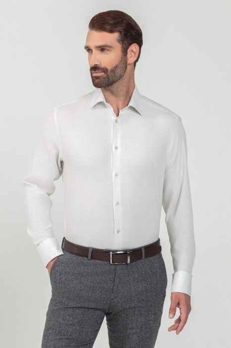 сорочка из хлопка, легкая в уходе фотография