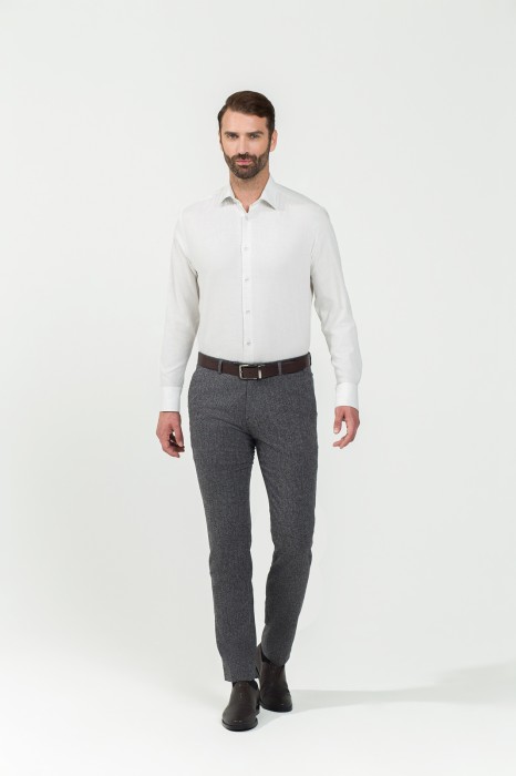 сорочка из хлопка, легкая в уходе из россии вид сбоку