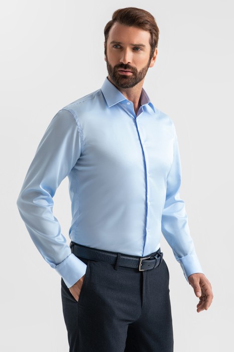 сорочка из хлопка, легкая в уходе фотография