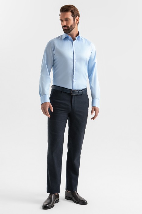 сорочка из хлопка, легкая в уходе из россии вид сбоку