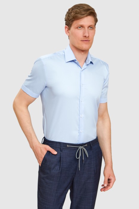 сорочка из хлопка, легкая в уходе фотография