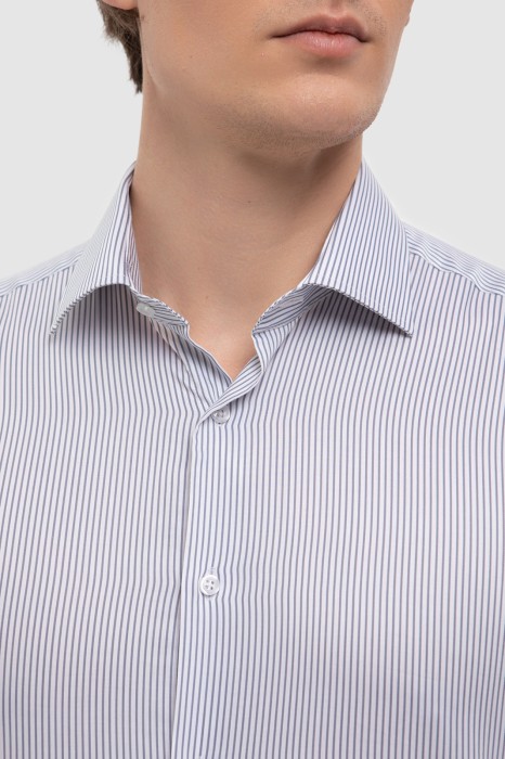 сорочка из хлопка с защитой от пятен от бренда kanzler вид слева