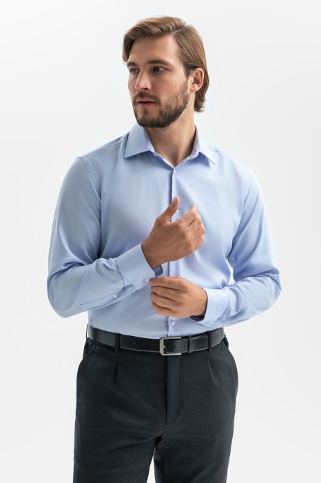 сорочка из хлопка, устойчивого к сминанию по цене 5990 руб вид справа