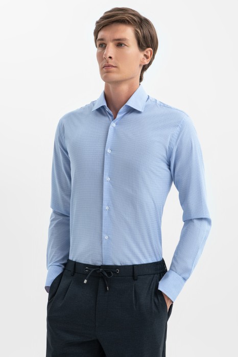 сорочка из хлопка по цене 5990 руб вид справа