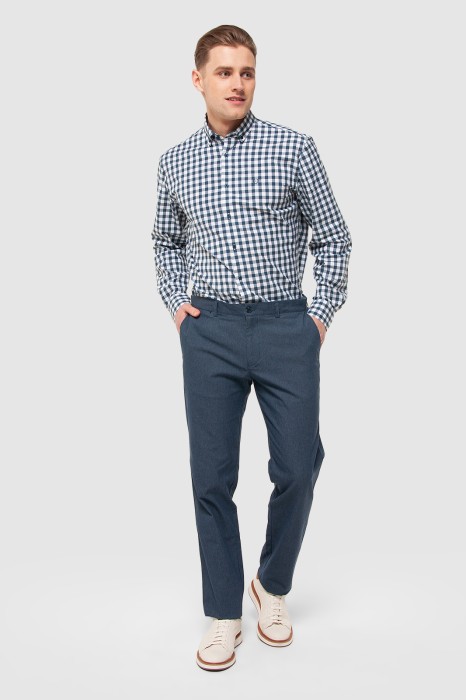 сорочка из хлопка по цене 3990 руб вид справа