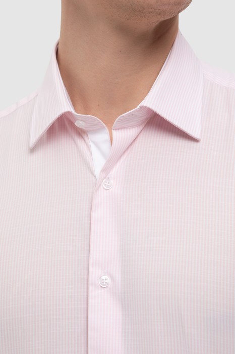 сорочка из хлопка от бренда kanzler вид слева