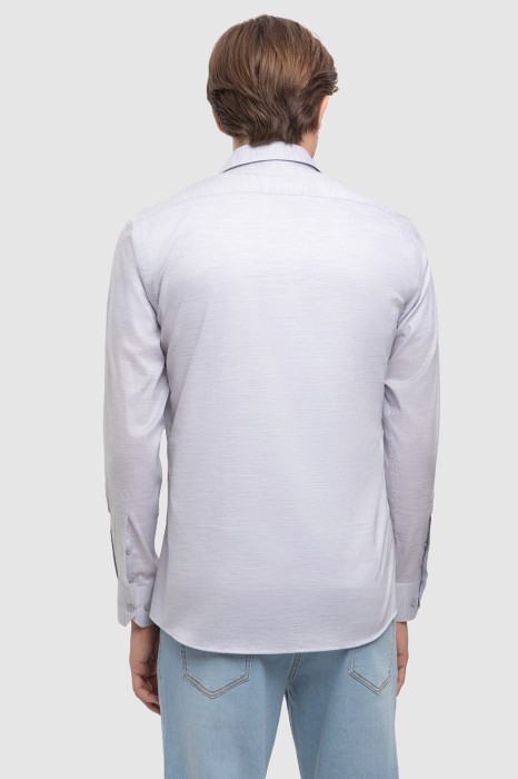 сорочка из хлопка по цене 4990 руб вид справа