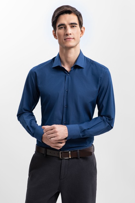 сорочка из итальянской хлопковой ткани carlo bassetti фотография