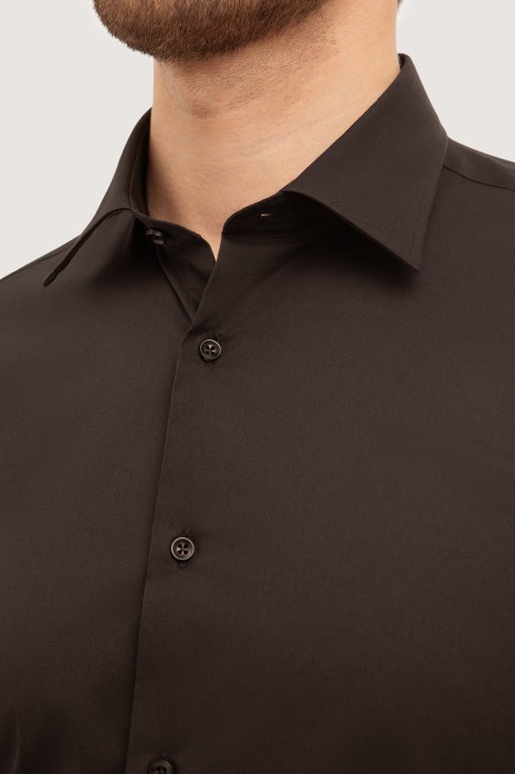 сорочка из трикотажной ткани от бренда kanzler вид слева