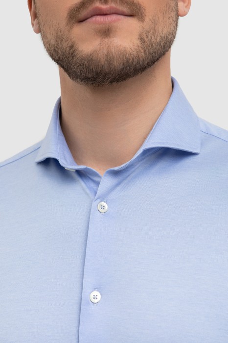 сорочка limited edition из хлопка от бренда kanzler вид слева