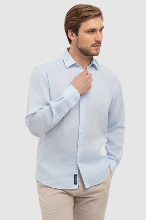 сорочка limited edition изо льна по цене 8990 руб вид справа