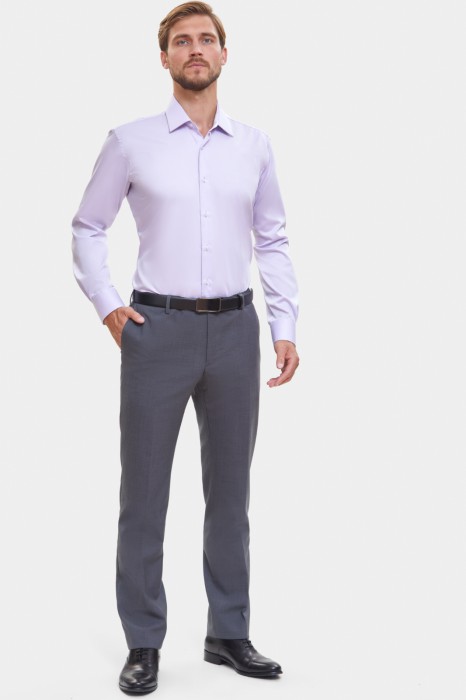 сорочка приталенная из хлопка по цене 6990 руб вид справа