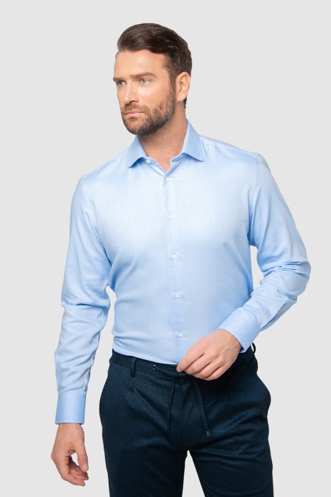 сорочка прямая из хлопка фотография