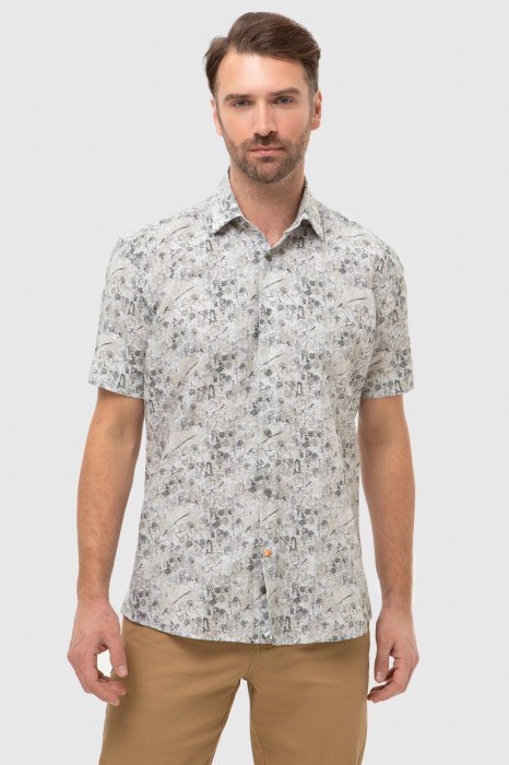 сорочка с коротким рукавом из австрийской ткани getzner фотография