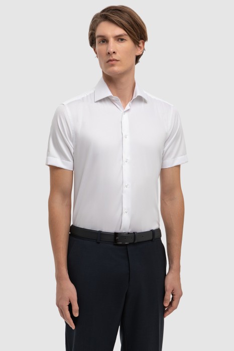 сорочка с коротким рукавом из хлопка фотография