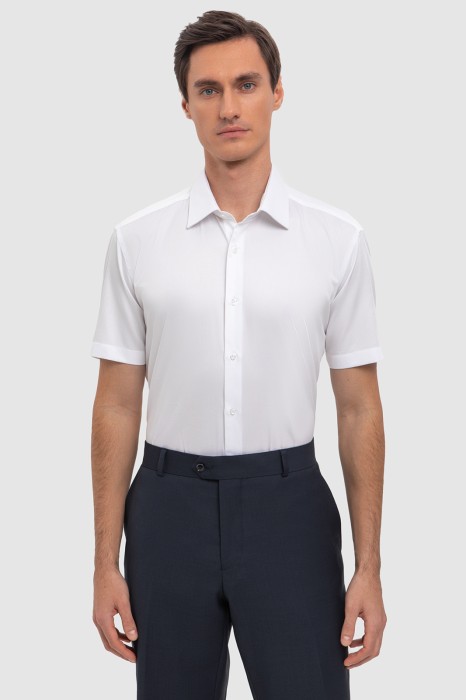 сорочка с коротким рукавом из хлопка фотография