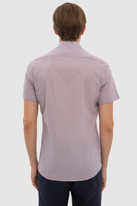 сорочка с коротким рукавом из хлопка по цене 4990 руб вид справа