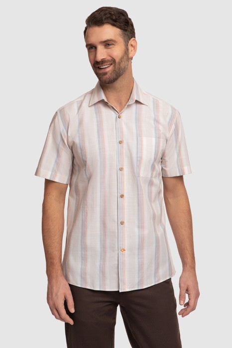 сорочка с коротким рукавом из хлопка фотография