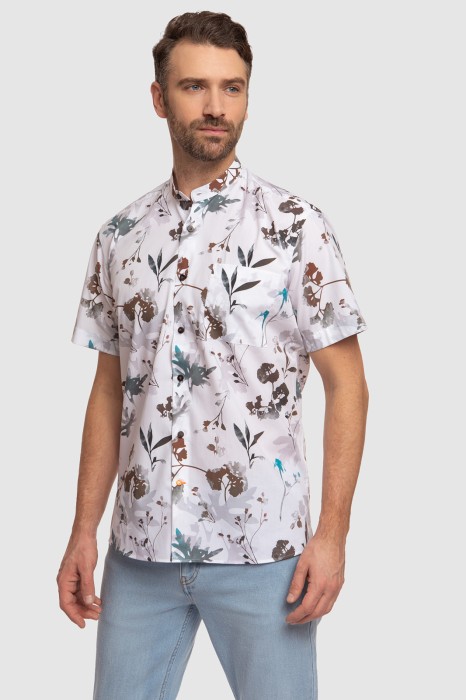 сорочка с коротким рукавом из хлопка фотография